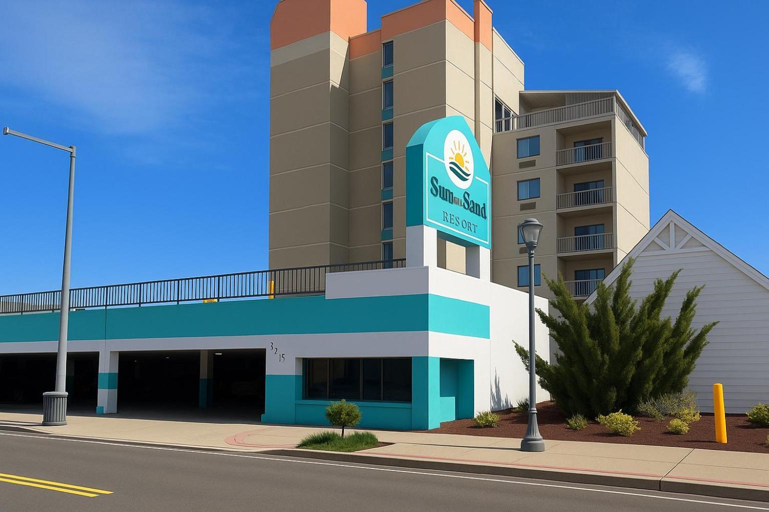Sun & Sand Resort Oceanfront Suites Вирджиния Бийч Екстериор снимка